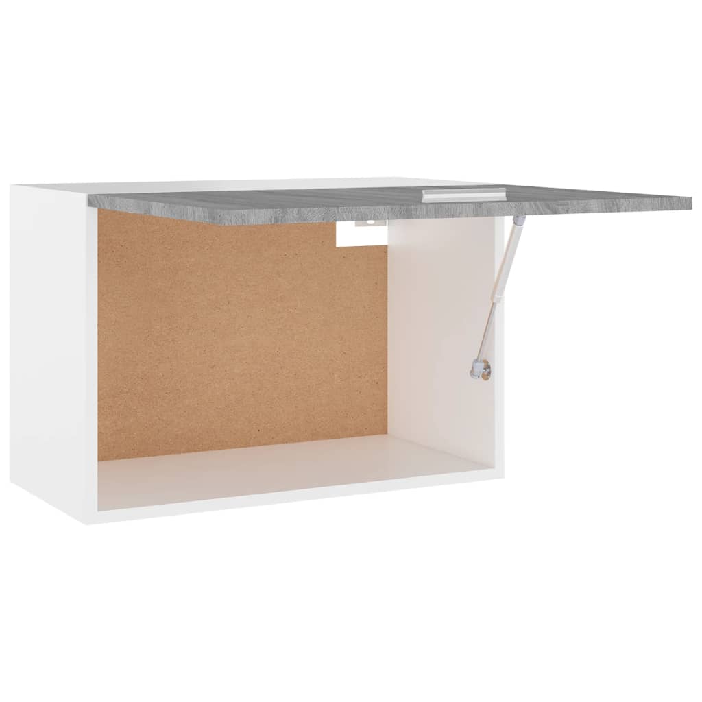 vidaXL Hängeschrank Lyon Grau Sonoma 60x31x40 cm Holzwerkstoff