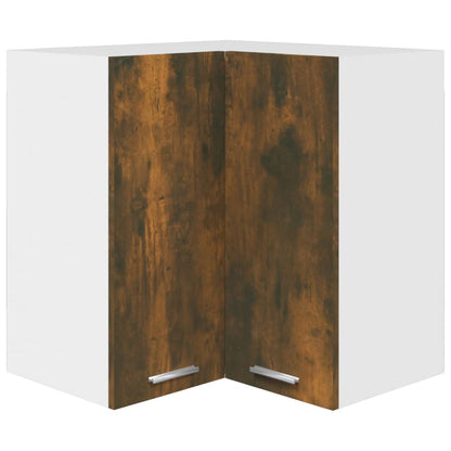 vidaXL Eck-Hängeschrank Lyon Räuchereiche 57x57x60 cm Holzwerkstoff