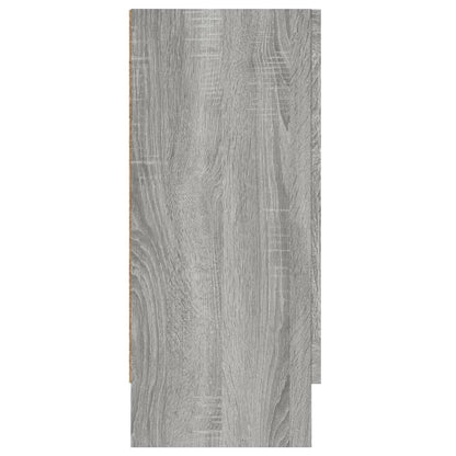 vidaXL Sideboard Grau Sonoma 120x30,5x70 cm Holzwerkstoff