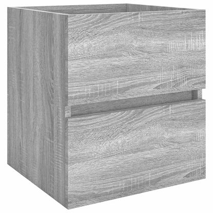 vidaXL Waschbeckenunterschrank Grau Sonoma 41x38,5x45 cm Holzwerkstoff