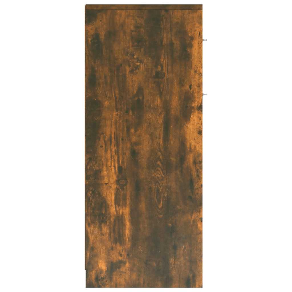 vidaXL Badezimmerschrank Räuchereiche 60x33x80 cm Holzwerkstoff