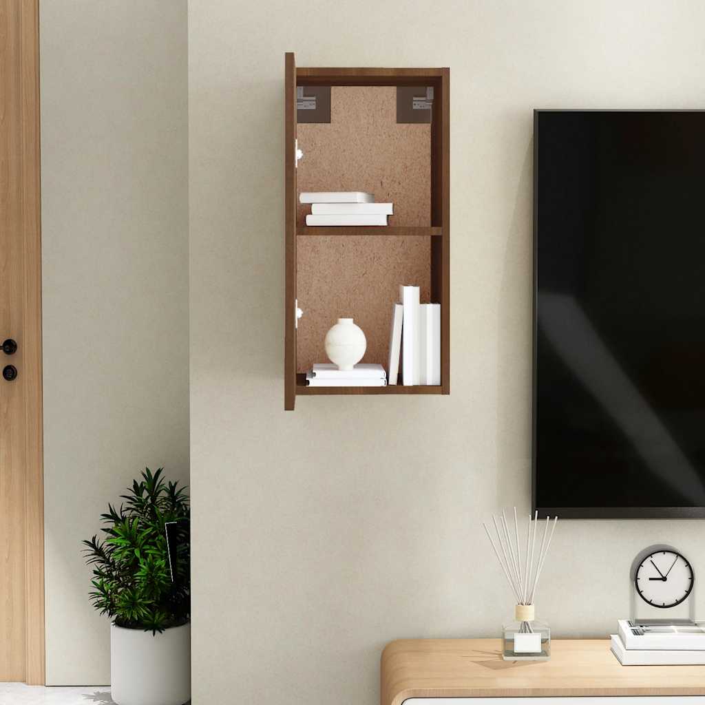 vidaXL TV-Schrank Braun Eichen-Optik 30,5x30x60 cm Holzwerkstoff