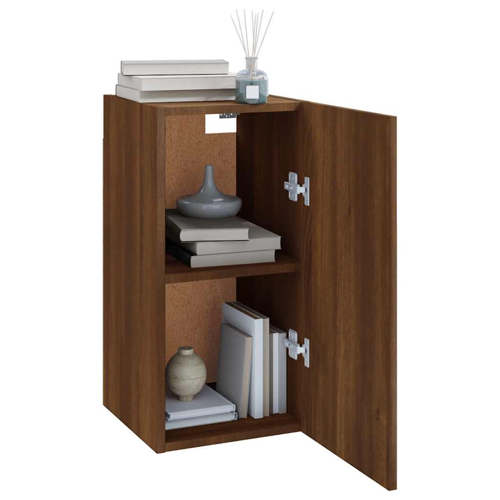 vidaXL TV-Schrank Braun Eichen-Optik 30,5x30x60 cm Holzwerkstoff