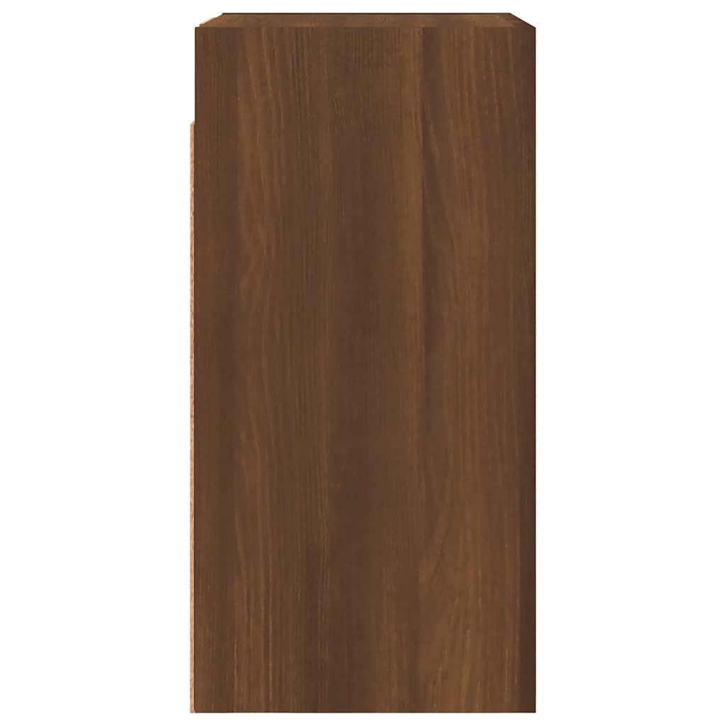 vidaXL TV-Schrank Braun Eichen-Optik 30,5x30x60 cm Holzwerkstoff