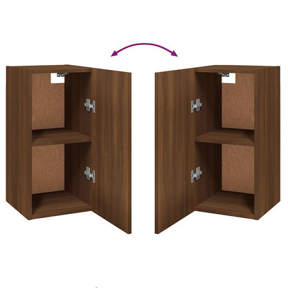 vidaXL TV-Schrank Braun Eichen-Optik 30,5x30x60 cm Holzwerkstoff