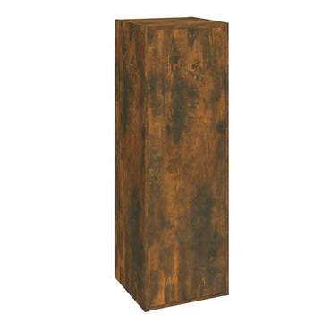 Meuble TV vidaXL chêne fumé 30,5x30x90 cm bois d'ingénierie