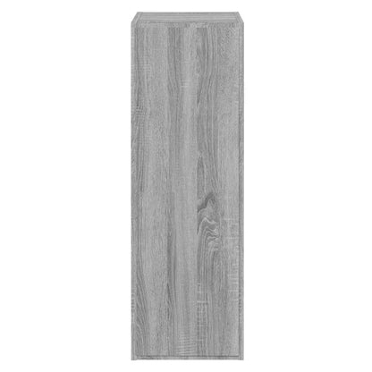 vidaXL Meuble TV gris Sonoma 30,5x30x90 cm Bois d'ingénierie
