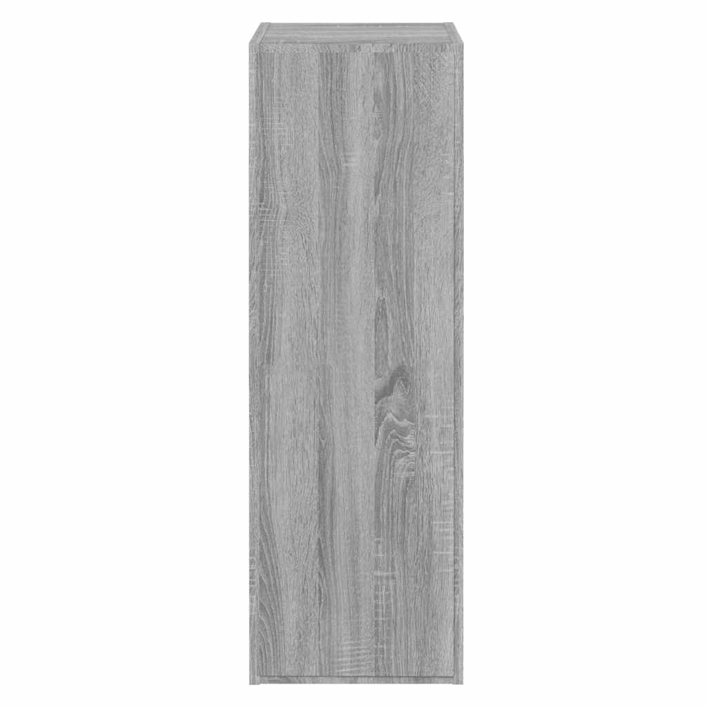 vidaXL TV-Schränke 2 Stk. Grau Sonoma 30,5x30x90 cm Holzwerkstoff