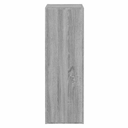vidaXL TV-Schränke 2 Stk. Grau Sonoma 30,5x30x90 cm Holzwerkstoff