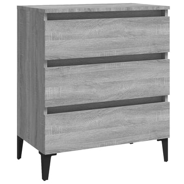 vidaXL Buffet gris Sonoma 60x35x69 cm en bois d'ingénierie
