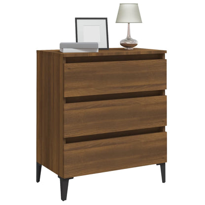 vidaXL Buffet Marron Aspect Chêne 60x35x69 cm Bois d'ingénierie