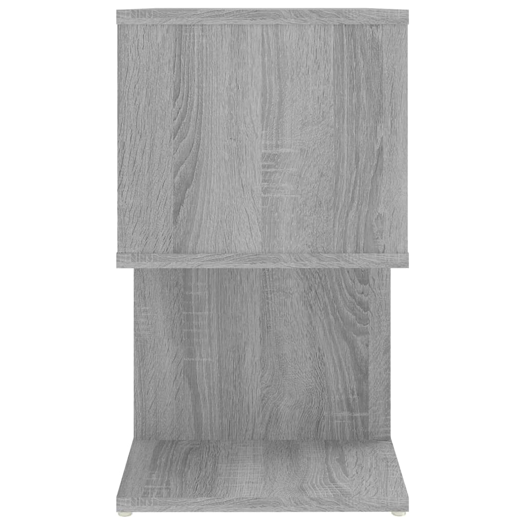 vidaXL Nachttisch Grau Sonoma 50x30x51,5 cm Holzwerkstoff