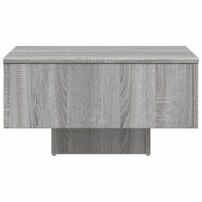 vidaXL Couchtisch Grau Sonoma 60x60x31,5 cm Holzwerkstoff