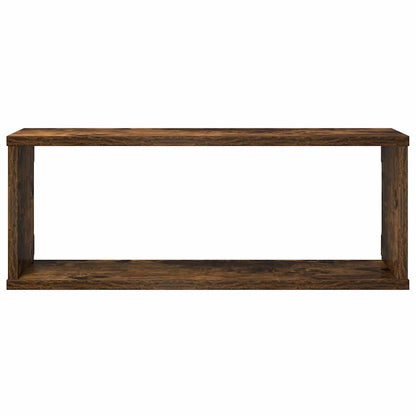 vidaXL Würfelregale 4 Stk. Räuchereiche 60x15x23 cm Holzwerkstoff