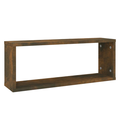 vidaXL Würfelregale 6 Stk. Räuchereiche 60x15x23 cm Holzwerkstoff