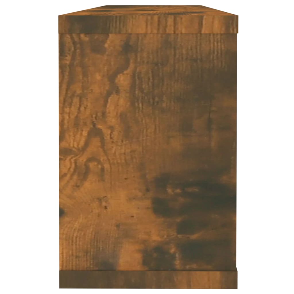 vidaXL Würfelregale 6 Stk. Räuchereiche 60x15x23 cm Holzwerkstoff