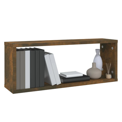 vidaXL Würfelregale 6 Stk. Räuchereiche 60x15x23 cm Holzwerkstoff