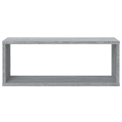 vidaXL Würfelregale 6 Stk. Grau Sonoma 60x15x23 cm Holzwerkstoff