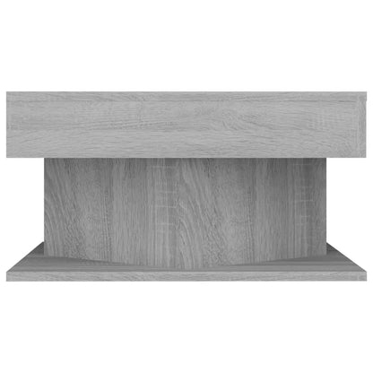 vidaXL Couchtisch Grau Sonoma 57x57x30 cm Holzwerkstoff