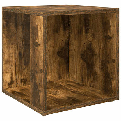 vidaXL Beistelltisch Räuchereiche 33x33x34,5 cm Holzwerkstoff