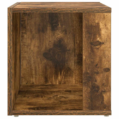 vidaXL Beistelltisch Räuchereiche 33x33x34,5 cm Holzwerkstoff