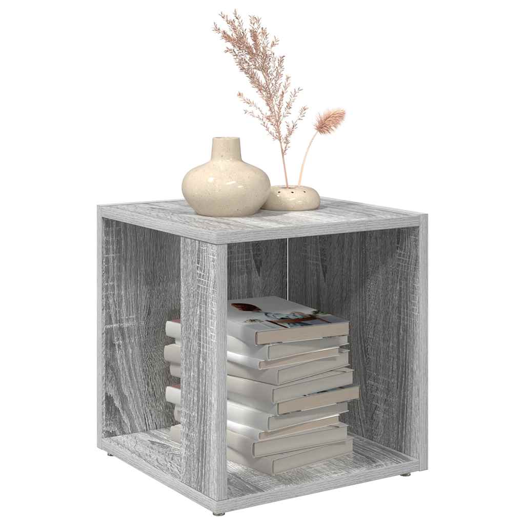 vidaXL Beistelltisch Grau Sonoma 33x33x34,5 cm Holzwerkstoff