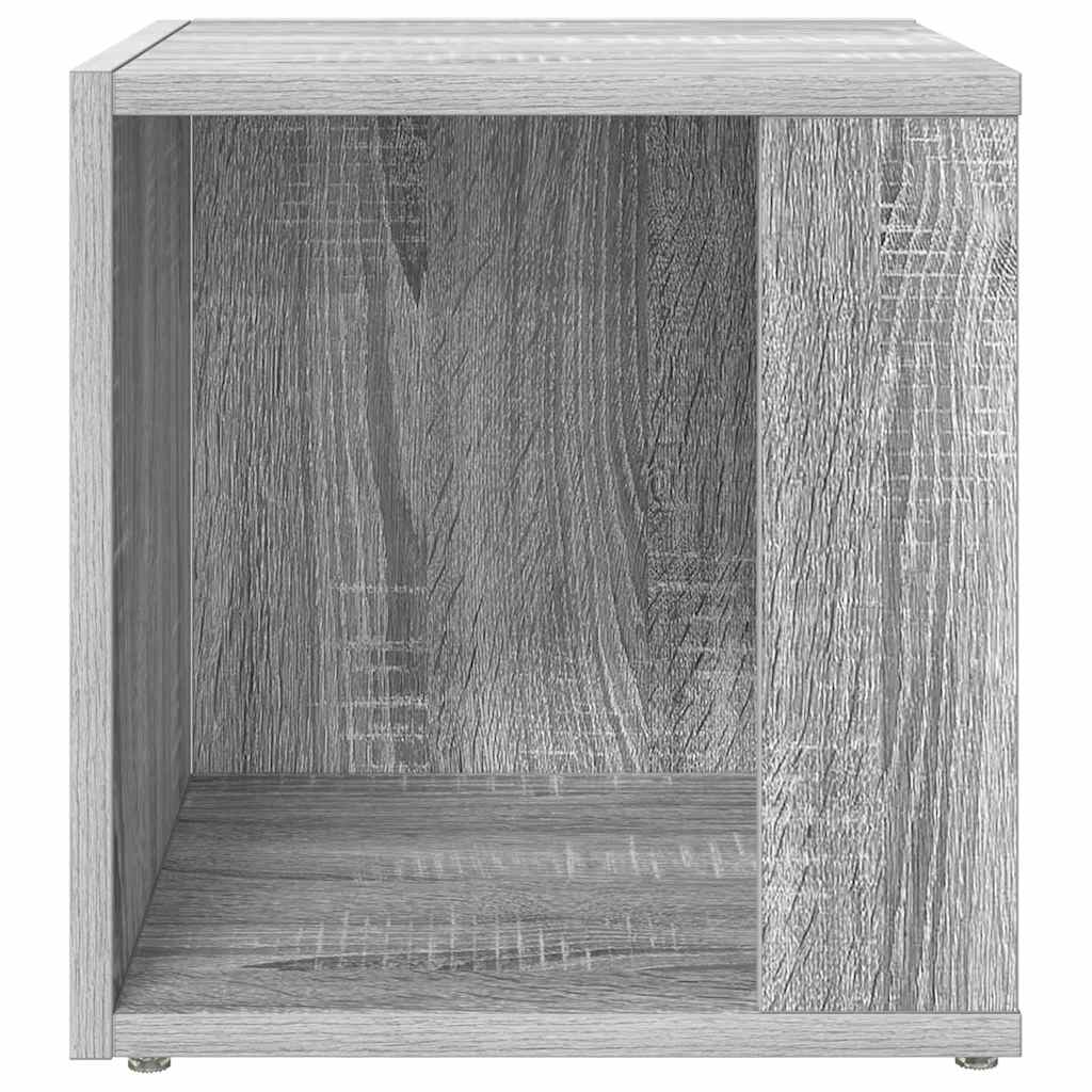 vidaXL Beistelltisch Grau Sonoma 33x33x34,5 cm Holzwerkstoff