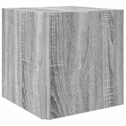 vidaXL Beistelltisch Grau Sonoma 33x33x34,5 cm Holzwerkstoff