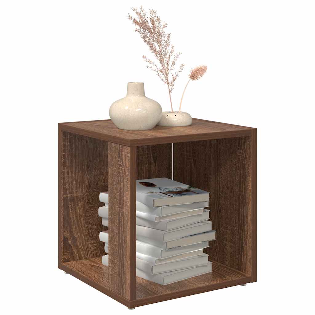 vidaXL Beistelltisch Braun Eichen-Optik 33x33x34,5 cm Holzwerkstoff