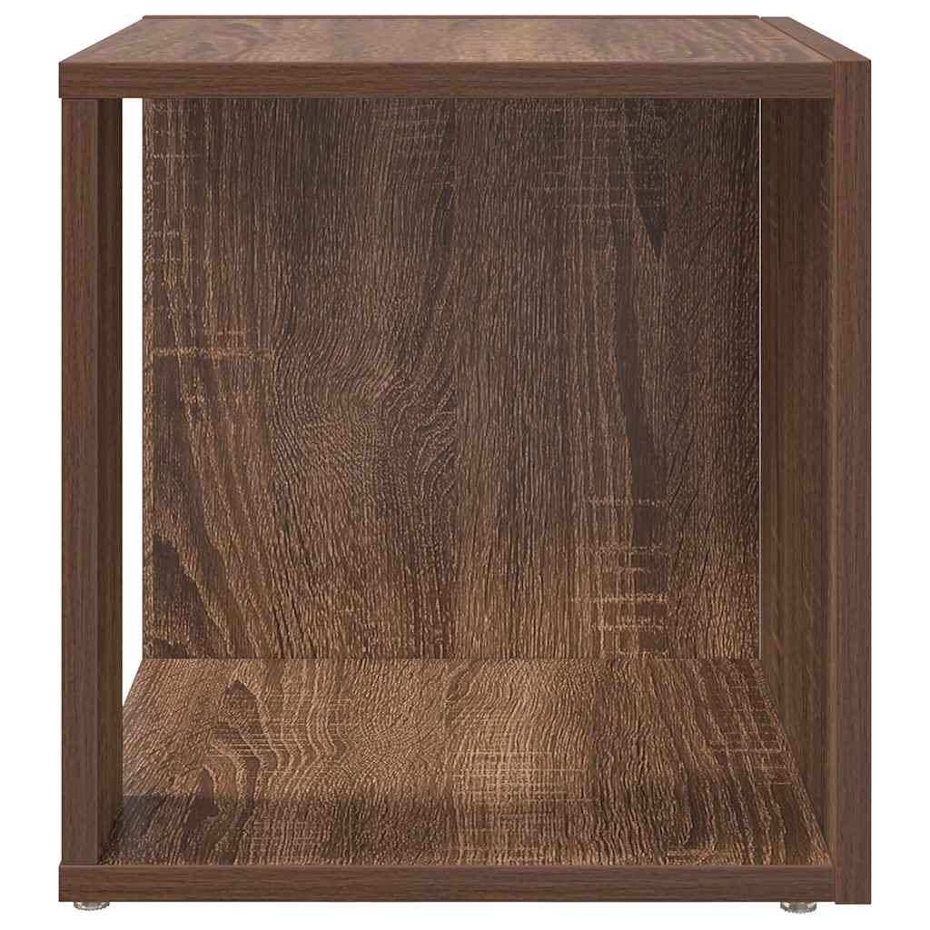 vidaXL Beistelltisch Braun Eichen-Optik 33x33x34,5 cm Holzwerkstoff