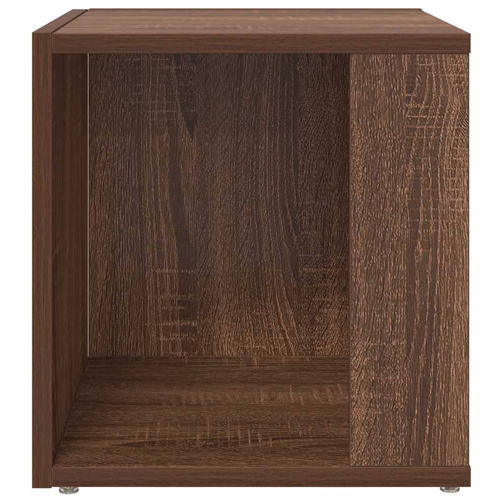 vidaXL Beistelltisch Braun Eichen-Optik 33x33x34,5 cm Holzwerkstoff