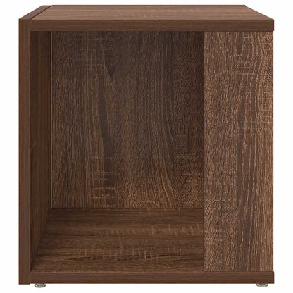 vidaXL Beistelltisch Braun Eichen-Optik 33x33x34,5 cm Holzwerkstoff