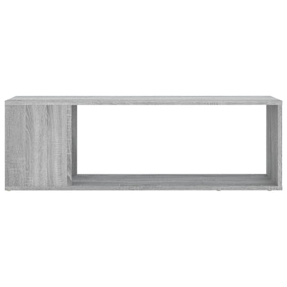 vidaXL TV-Schrank Grau Sonoma 100x24x32 cm Holzwerkstoff