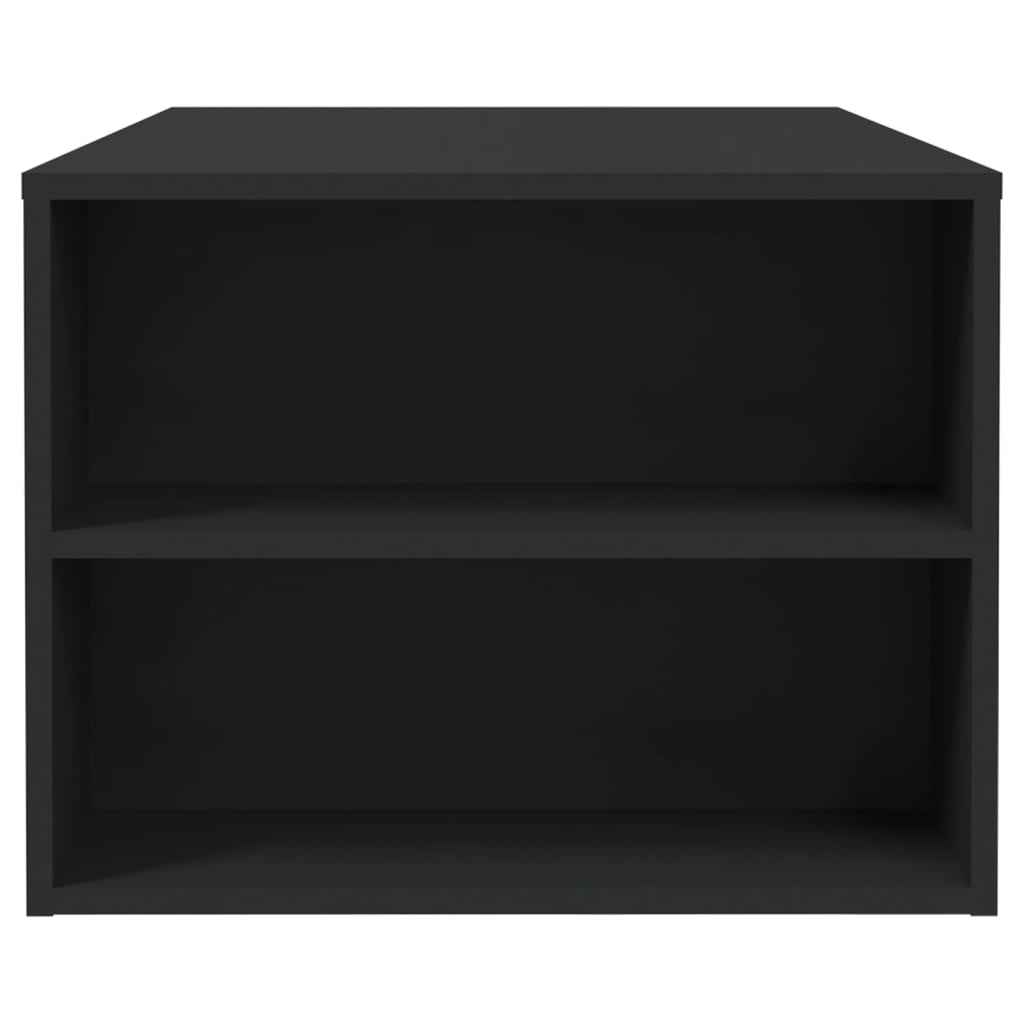 vidaXL Couchtisch Schwarz 102x55x42 cm Holzwerkstoff