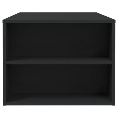 vidaXL Couchtisch Schwarz 102x55x42 cm Holzwerkstoff