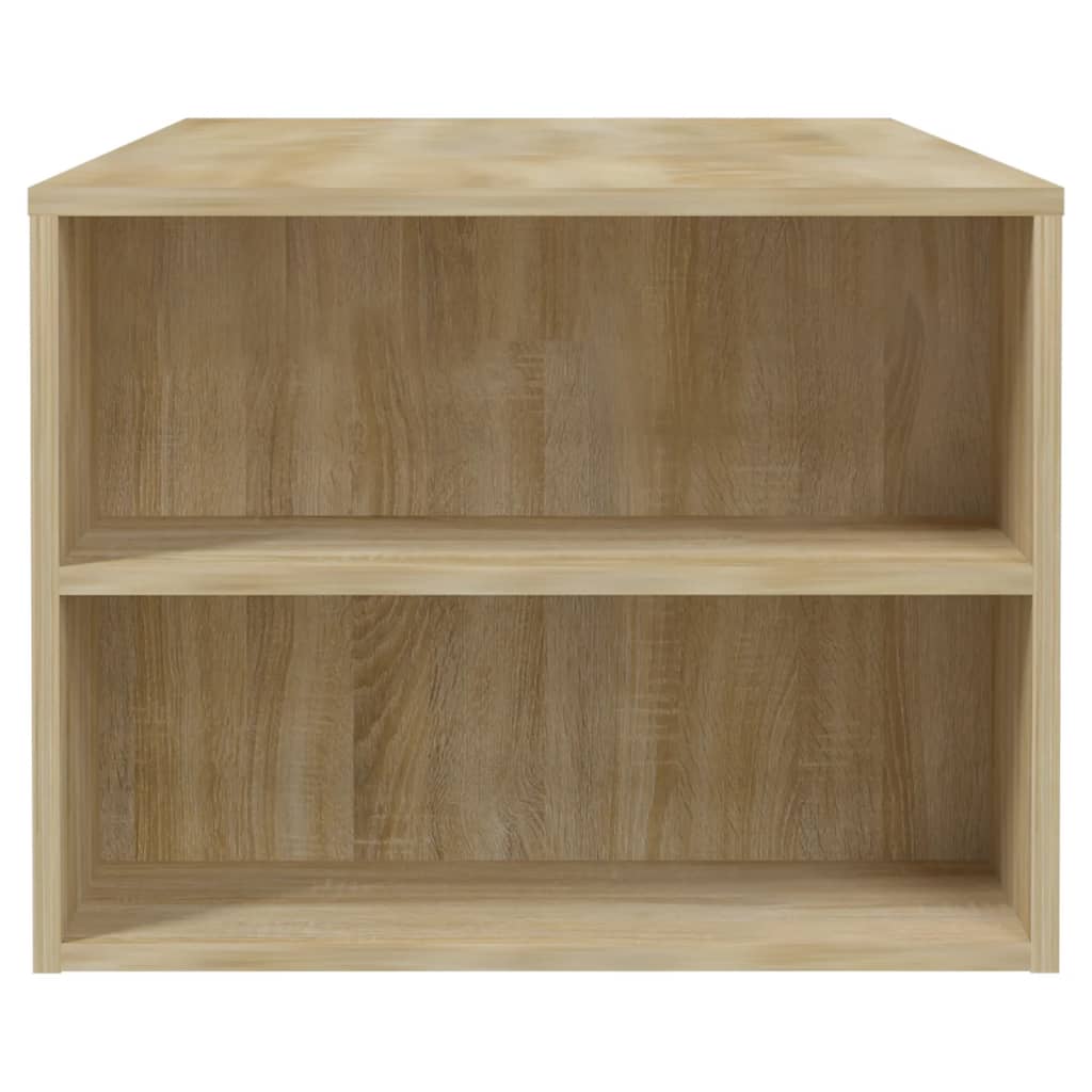vidaXL Couchtisch Sonoma-Eiche 102x55x42 cm Holzwerkstoff