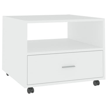 vidaXL Couchtisch Weiß 55x55x40 cm Holzwerkstoff