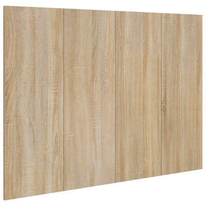 vidaXL Tête de lit Chêne Sonoma 120x1,5x80 cm Bois d'ingénierie