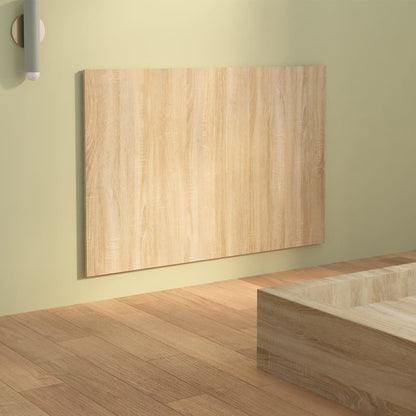 vidaXL Tête de lit Chêne Sonoma 120x1,5x80 cm Bois d'ingénierie