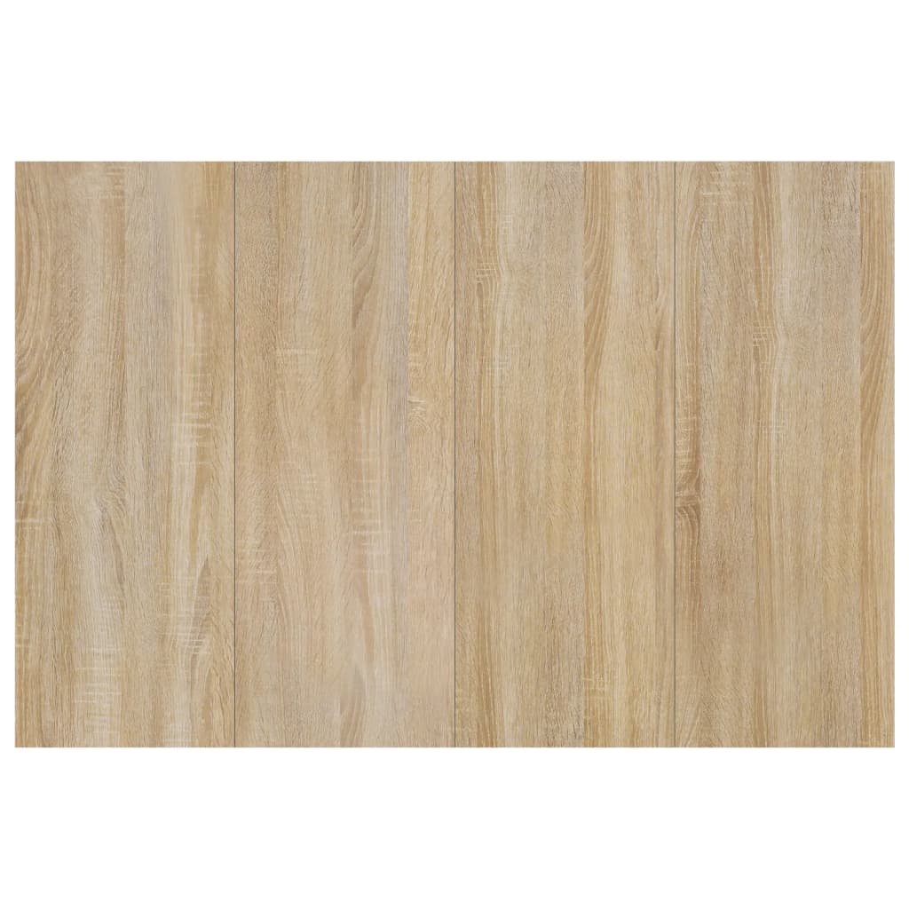vidaXL Tête de lit Chêne Sonoma 120x1,5x80 cm Bois d'ingénierie