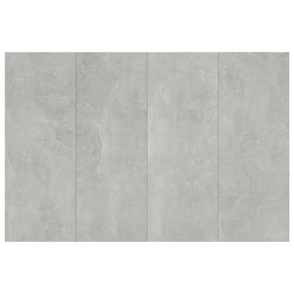 vidaXL Tête de lit gris béton 120x1,5x80 cm bois d'ingénierie