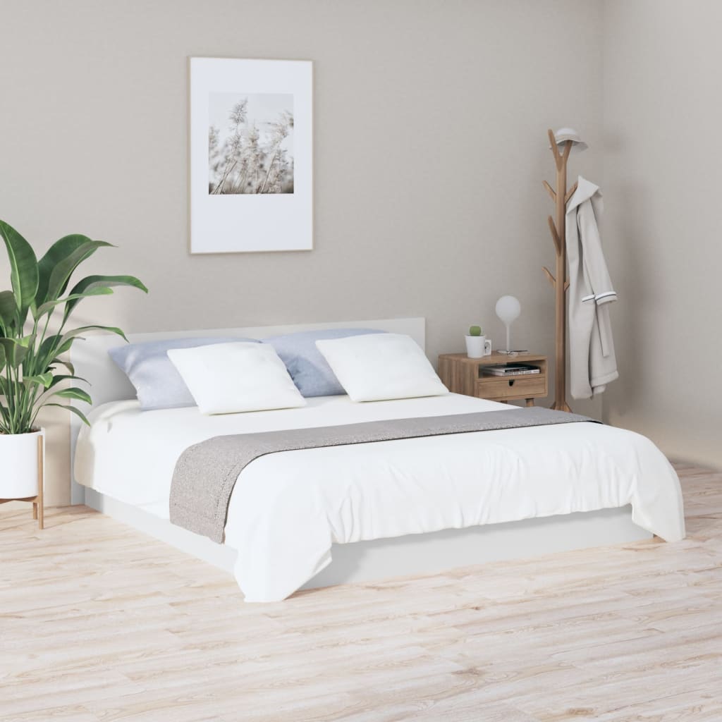 vidaXL Kopfteil Weiß 200x1,5x80 cm Holzwerkstoff