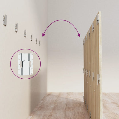 vidaXL Tête de lit Chêne Sonoma 200x1,5x80 cm Bois d'ingénierie