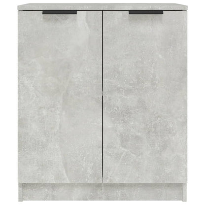 vidaXL Buffet bas Gris béton 60x30x70 cm Bois d'ingénierie