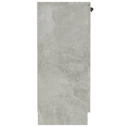 vidaXL Buffet bas Gris béton 60x30x70 cm Bois d'ingénierie