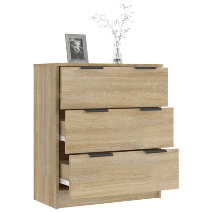 vidaXL Commode Sonoma Chêne 60x30x70 cm Bois d'ingénierie
