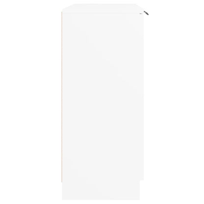 vidaXL Buffet blanc 60x30x70 cm en bois d'ingénierie
