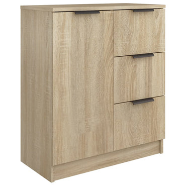 vidaXL Commode Sonoma Chêne 60x30x70 cm Bois d'ingénierie