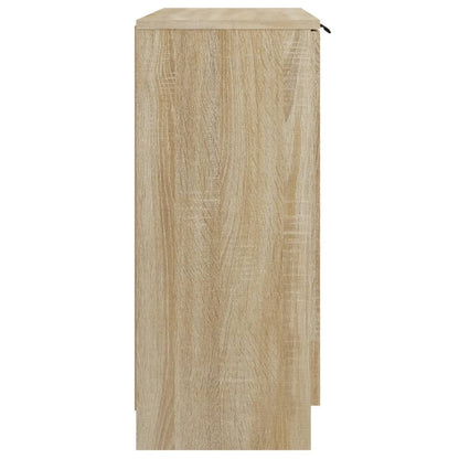 vidaXL Commode Sonoma Chêne 60x30x70 cm Bois d'ingénierie