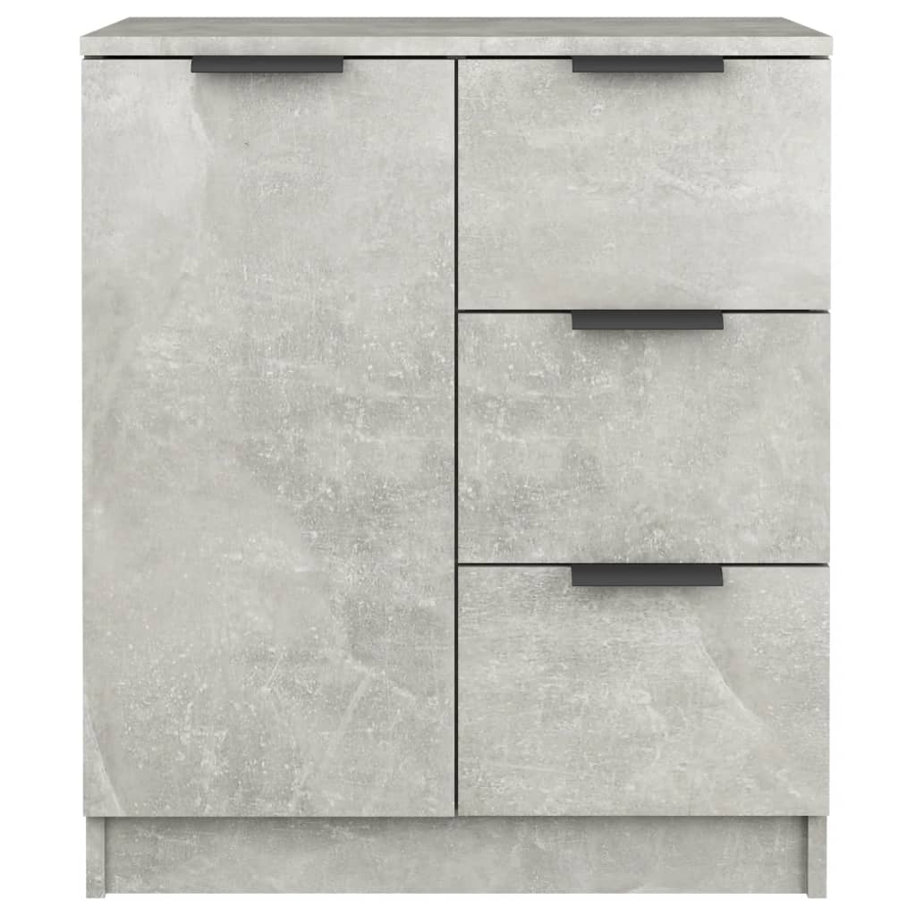 Sideboard Betongrau 60x30x70 cm Holzwerkstoff